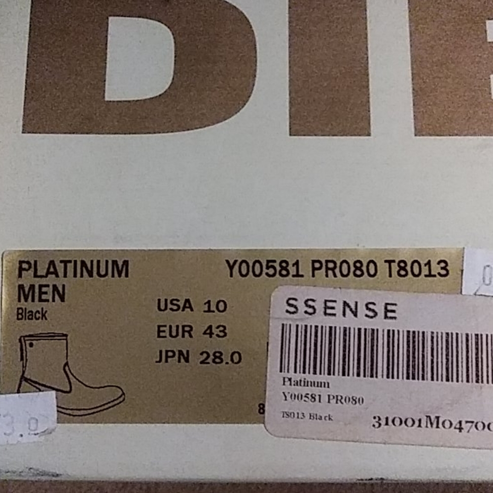 Diesel Platinum Mens boots